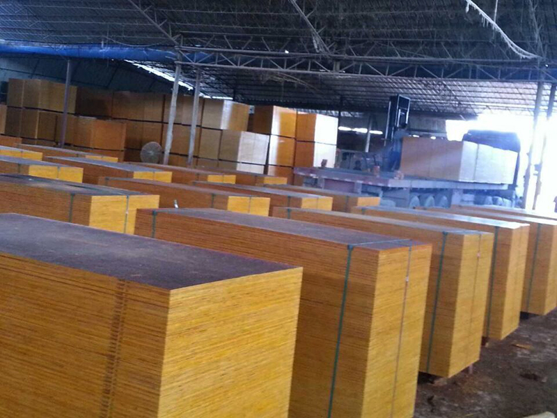 Hardwood plywood for construction